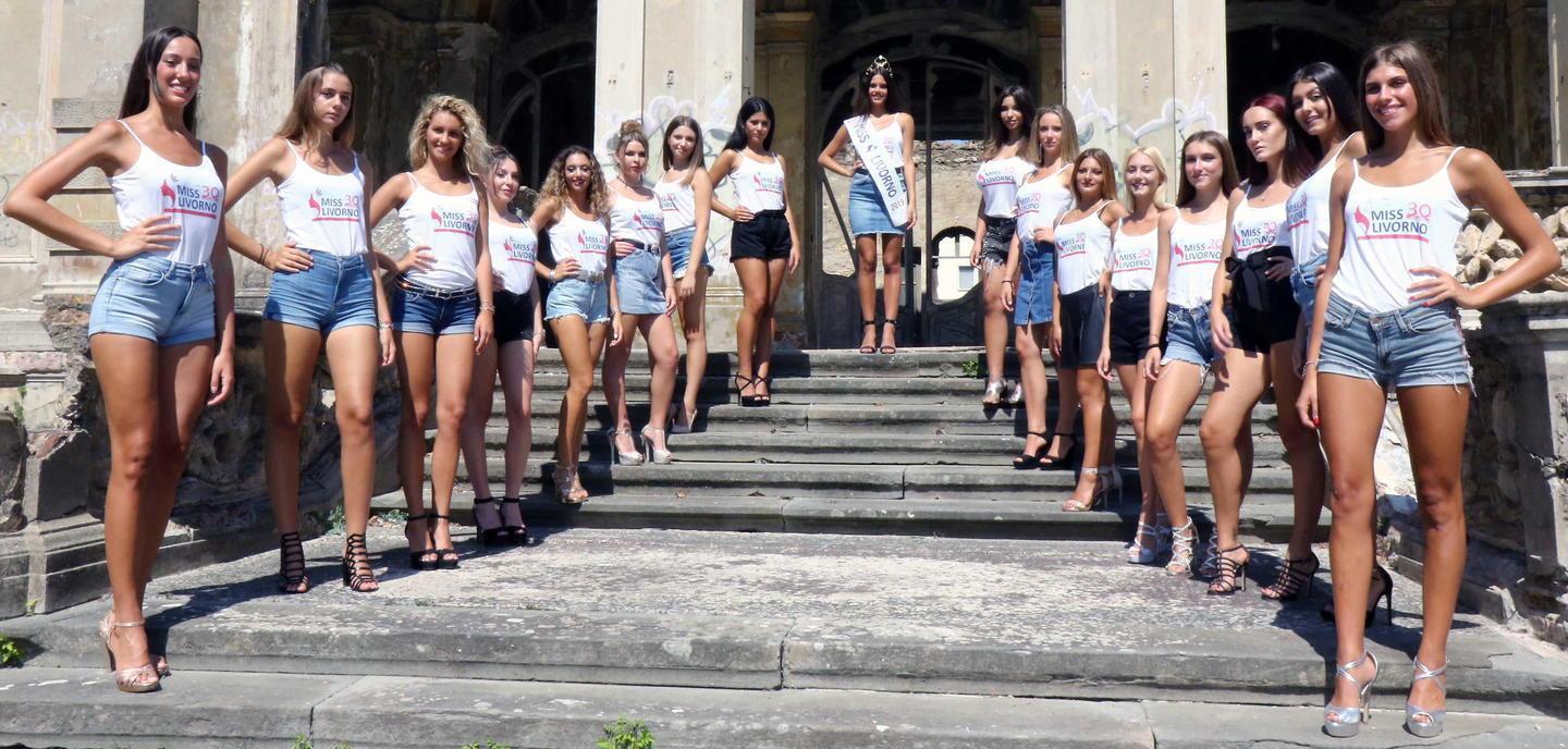 Ecco le magnifiche 30 in corsa per Miss Livorno 