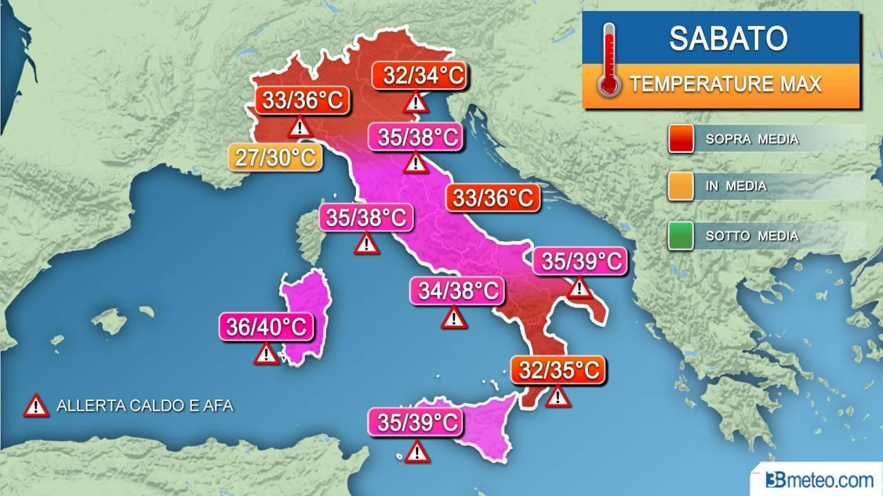 Meteo, "Ondata di caldo africano in arrivo, ma nel weekend temporali al Nord"