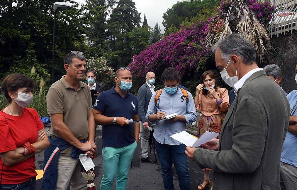 L'incontro delle scorse settimane tra sindacati e lavoratori con il governatore Rossi