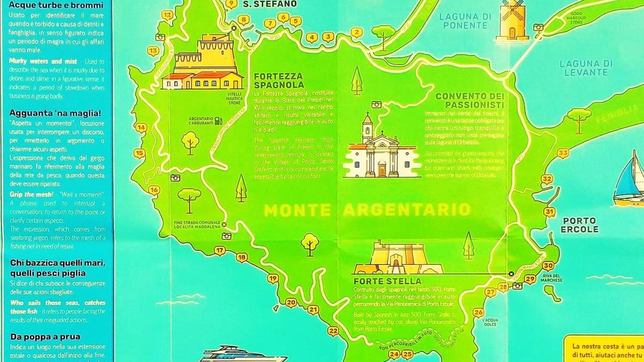 Le spiagge del Promontorio in una comoda mappa