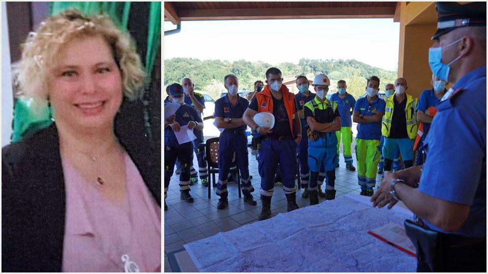 Simona Bimbi e gli uomini impegnati per giorni nelle sue ricerche