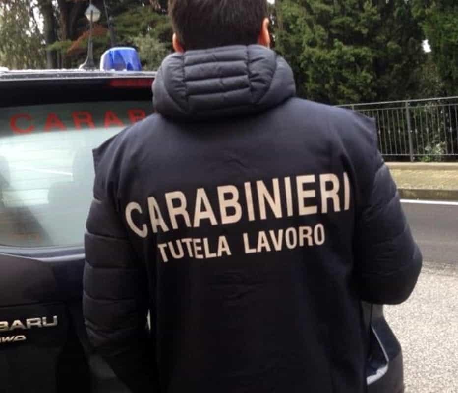 Sospensione dell'attività per 5 giorni e multa da 7.000 euro a un artigiano tessile 