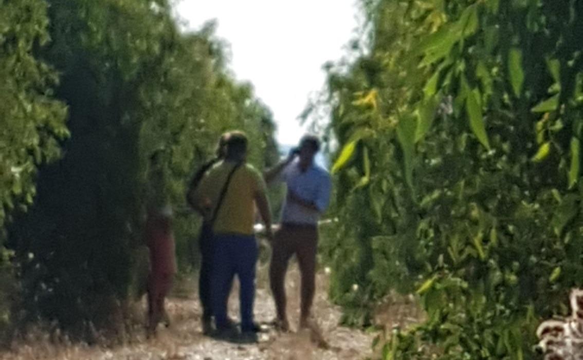 Gli investigatori a Cernaia
