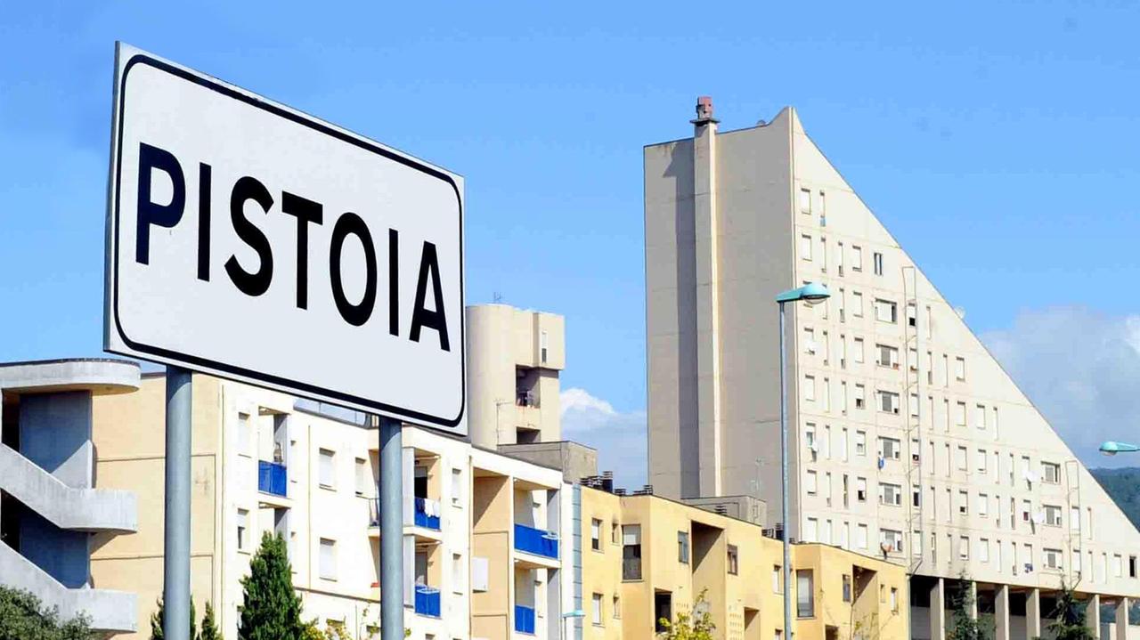 Uno scorcio del complesso di edilizia residenziale pubblica delle Fornaci
