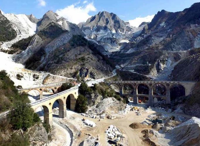 I ponti di Vara gioiello architettonico della ex Marmifera