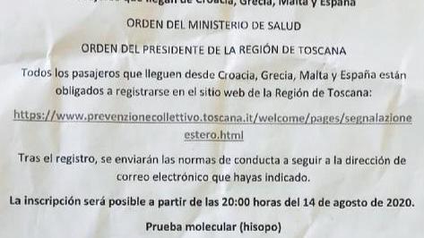 Rientro da Ibiza per 5 giorni costretti a casa