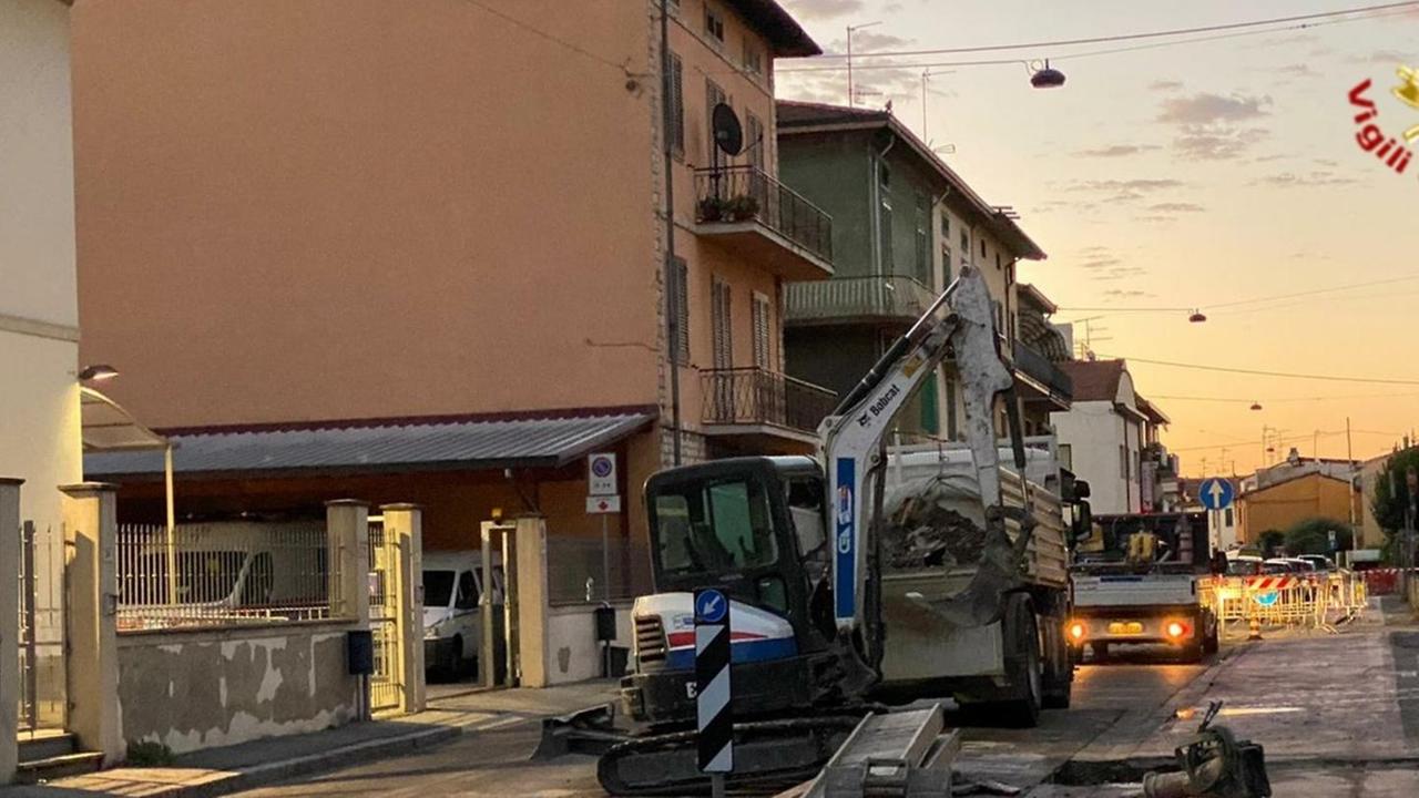 Fuga di gas alla Chiesanuova, rimosse le auto
