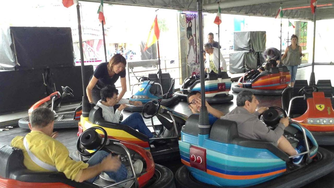 Via libera al luna park Da oggi le giostre senza fuochi d’artificio