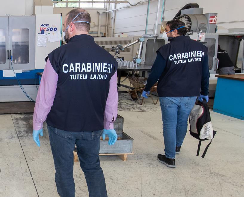 Nessuna sicurezza anti Covid Scattano multa e denuncia 