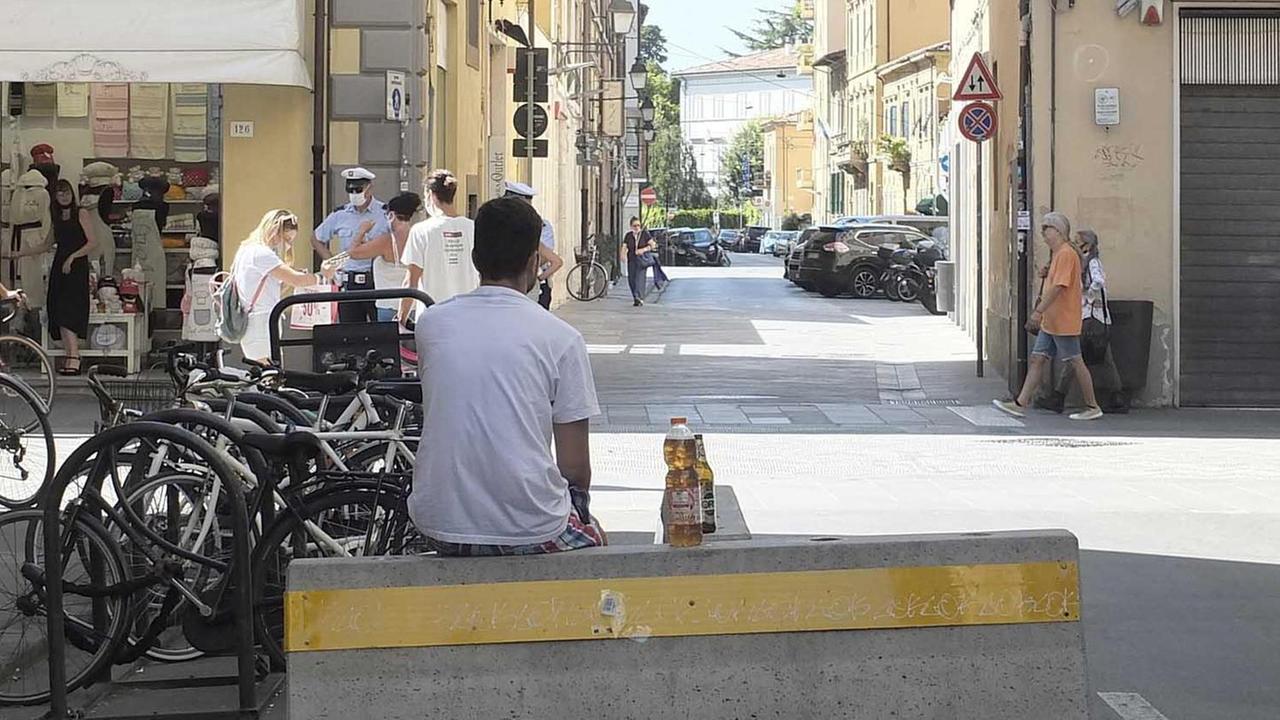 Uno scorcio di Corso Italia e via del Cottolengo