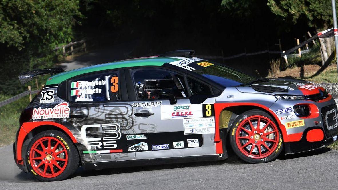 Andrea Crugnola su Citroën domina il rally del Ciocco