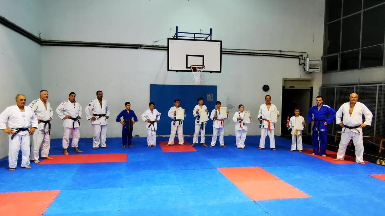 Passaggi di cinture dopo l’emergenza Covid allo Sport club Orbetello