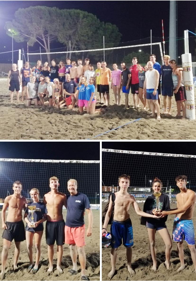 Beach Arena, i “Pallalcolisti” si aggiudicano il torneo 3x3 misto 