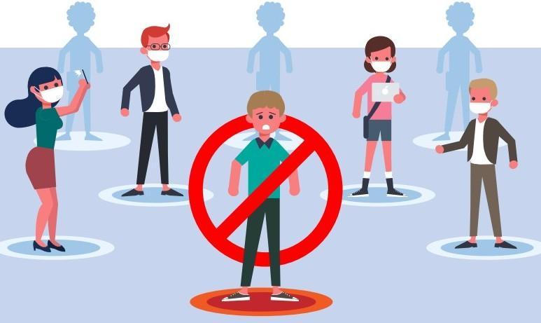 Covid, un nuovo caso Obbligo di mascherina, cartelli in centro storico 