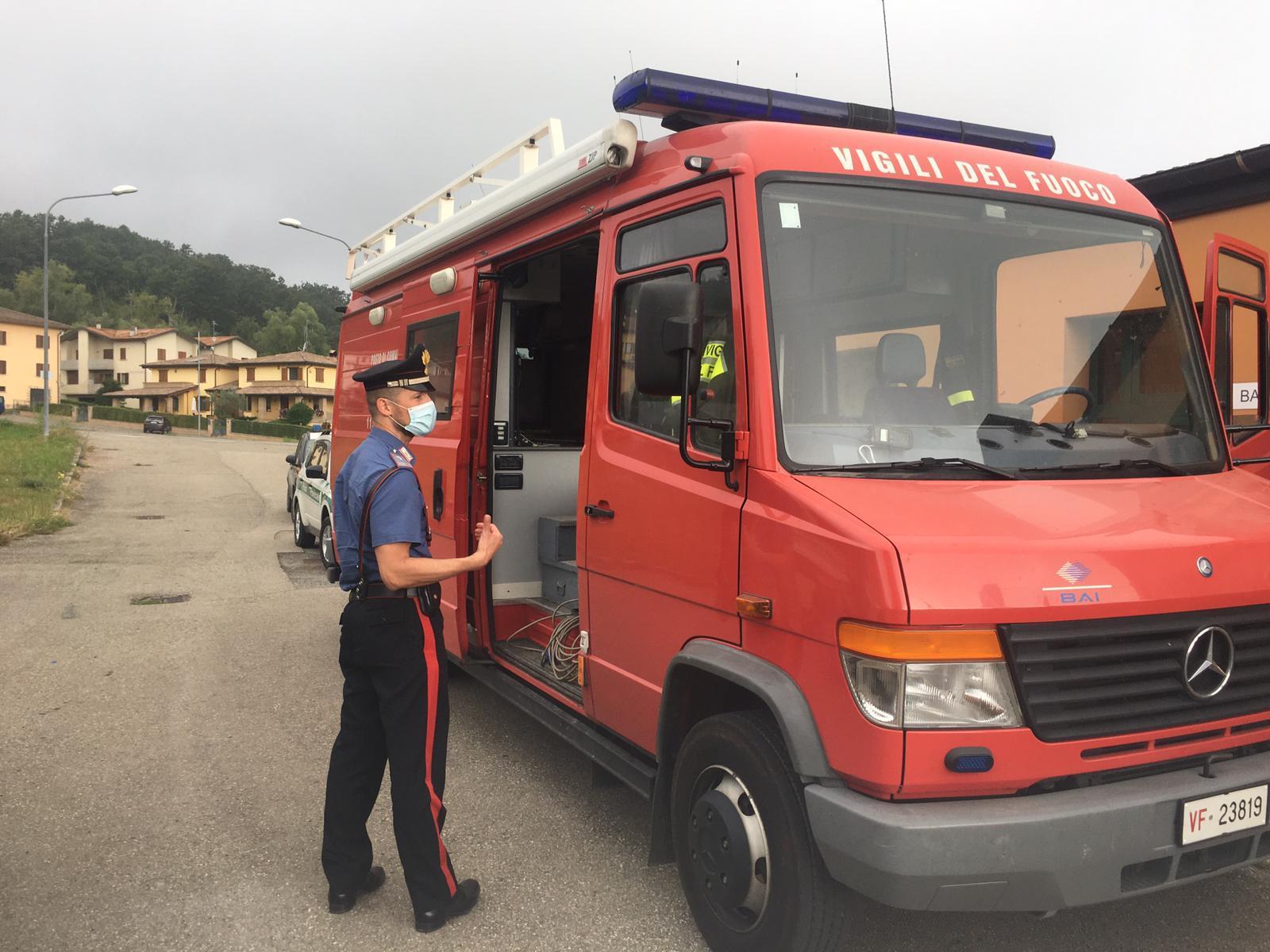 Soccorritori mobilitati da ieri sera per un deltaplano caduto