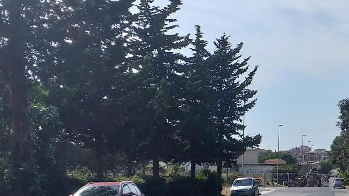 La zona dove è avvenuta la rissa