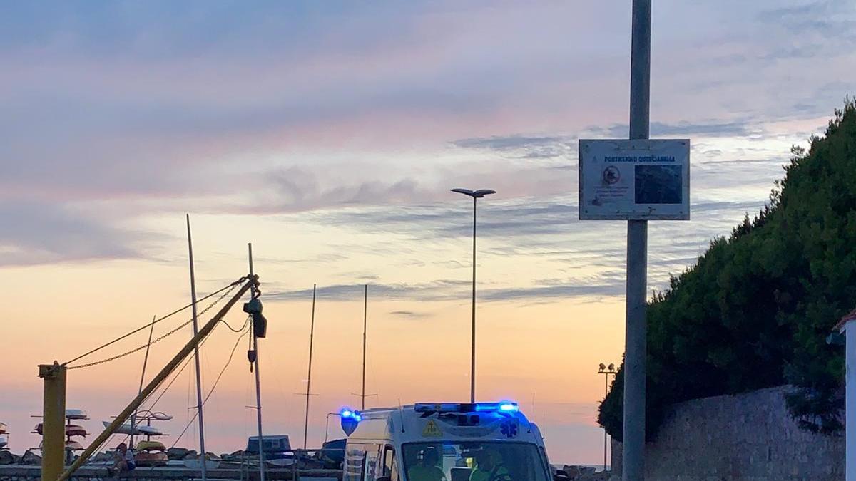 L'intervento della Misericordia di Antignano a Quercianella (foto La Voce di Quercianella)