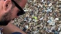 La plastica raccolta sulla spiaggia di Reale può essere un’ecoballa