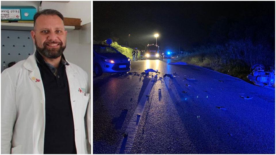 Simone Sbrana al lavoro in farmacia e lo scontro mortale lungo l’Aurelia