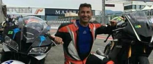 Sherif Ashaya, originario dell'Egitto e grande appassionato di moto
