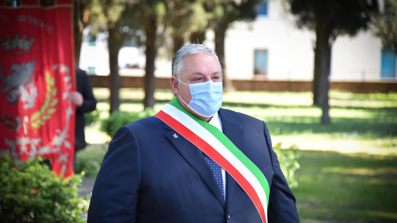 Il sindaco di Grosseto, Antonfrancesco Vivarelli Colonna (foto Agenzia Bf)
