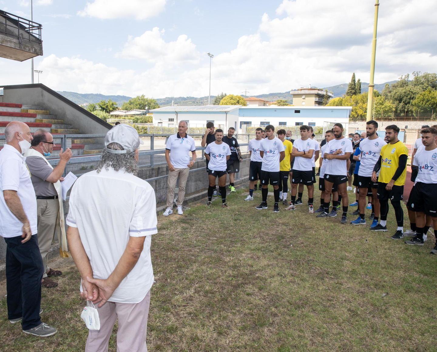 Un momento della presentazione del Montecatini (Foto Nucci)