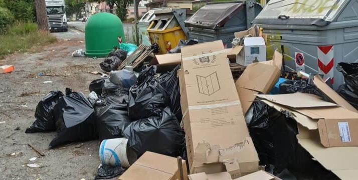Una discarica a cielo aperto