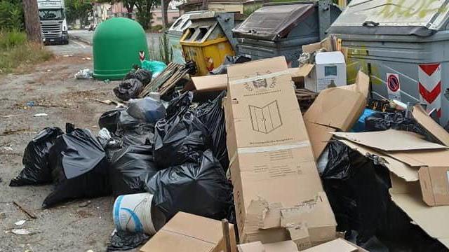 Una discarica a cielo aperto