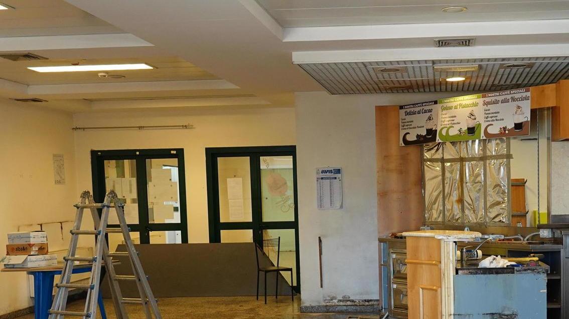 Bar dell’ospedale chiuso per restyling Riaprirà il 10 settembre