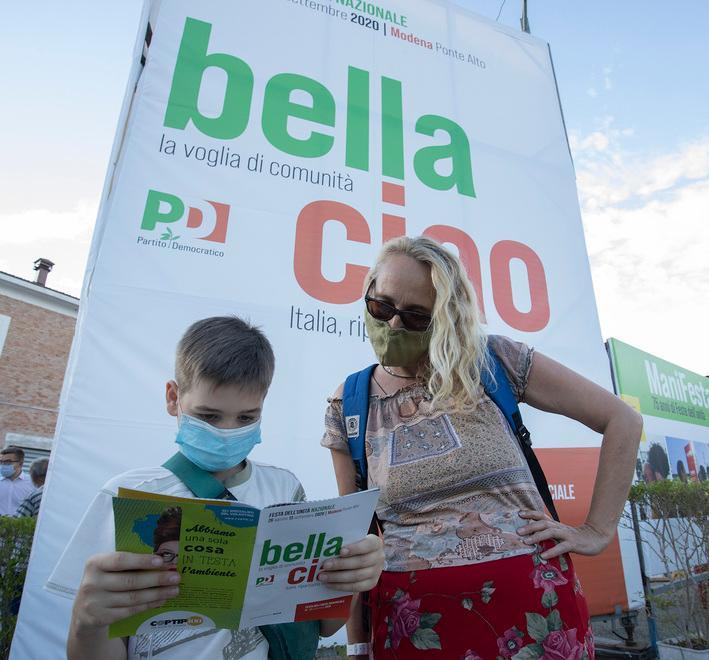 Modena.La Festa dell’Unità tra maschere e gel e senza pericolo di assembramenti 