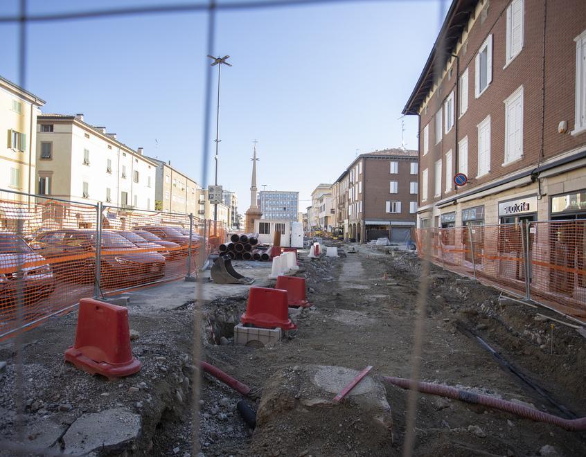 Sassuolo. Malagoli si scusa: «Piazza Martiri, lavori troppo lenti Così non va bene» 