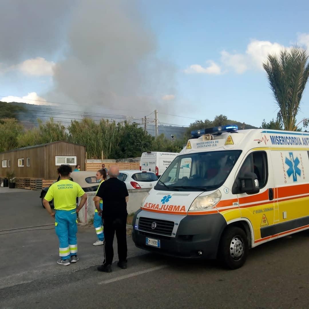 L'incendio