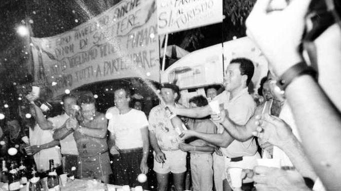 I brindisi ad Alteta e Partaccia per lo stop all’inceneritore