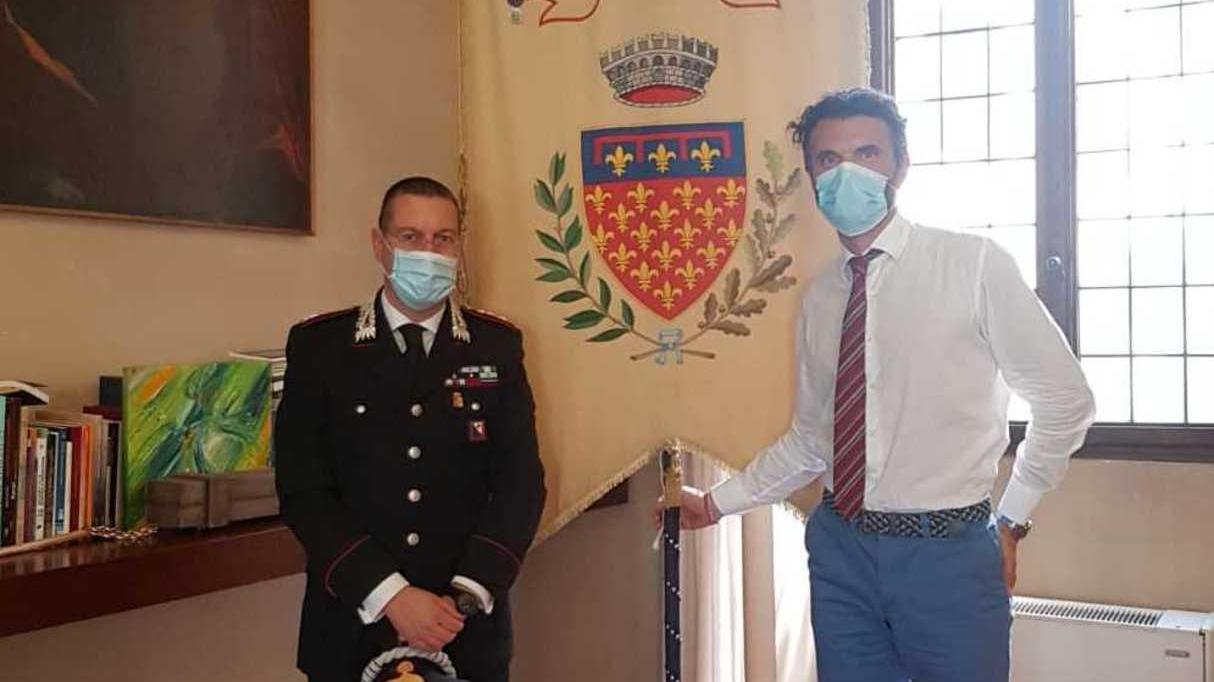 Il benvenuto di Biffoni al colonnello Zamponi
