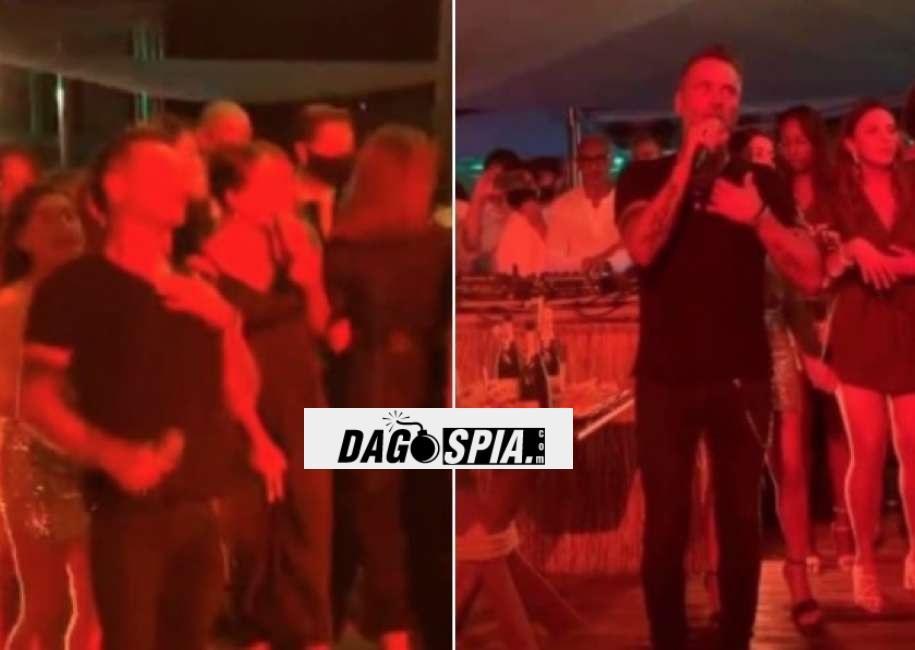 Nek canta al Twiga e si creano assembramenti: scatta la polemica social