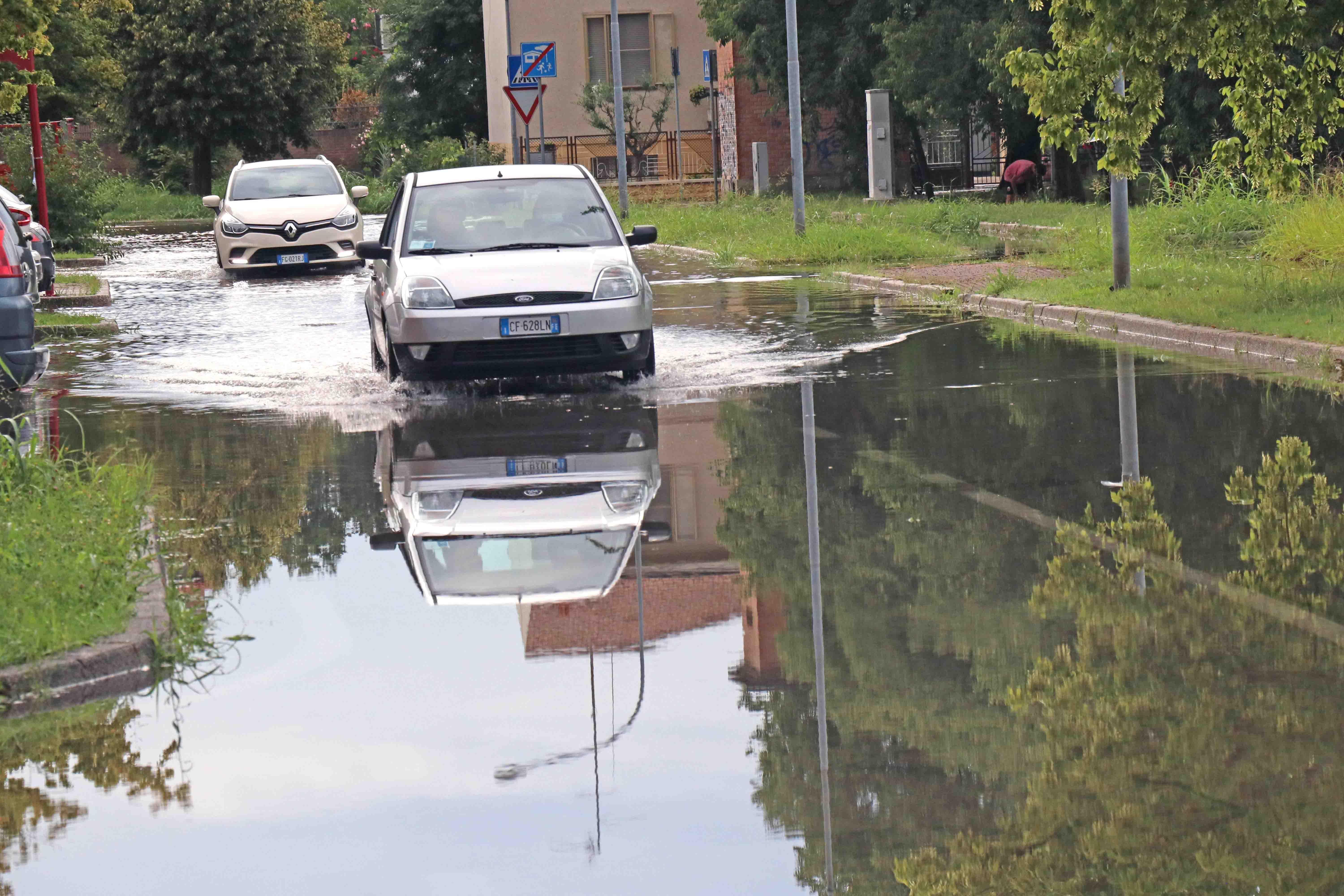 Ferrara, temporali e vento forte nel week-end