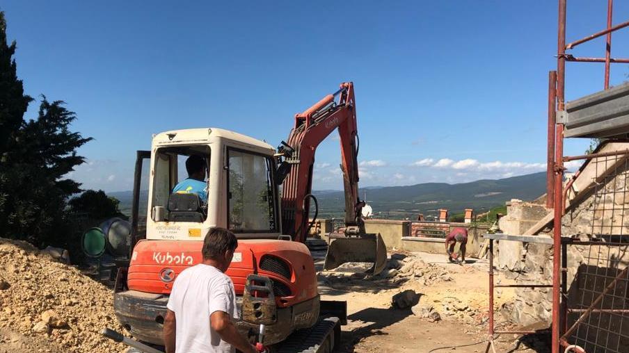 Sono iniziati i lavori al Belvedere