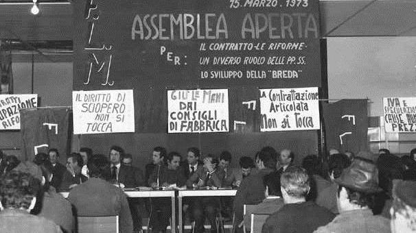 Le tute blu della Breda e la voglia di democrazia Esplode la stagione dei consigli di fabbrica