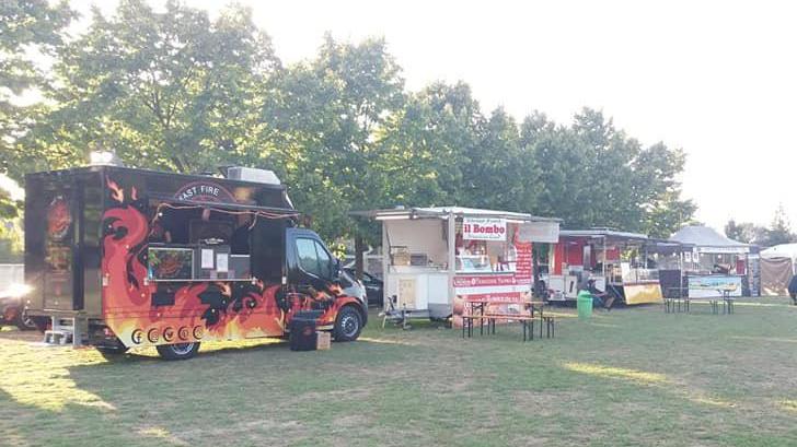 Sul prato della Cittadella strett food e musica con la Wos Accademy