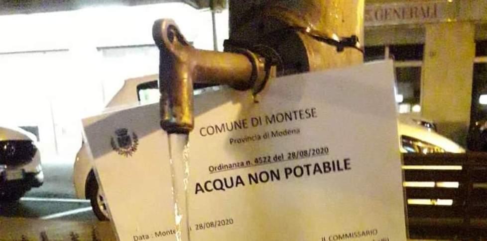 Acqua non potabile: chiuse due fontane nel cuore del paese 