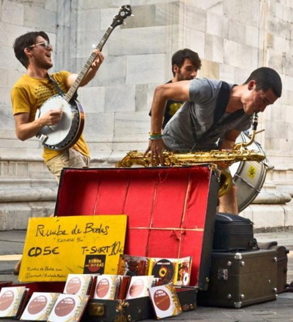Tornano i buskers