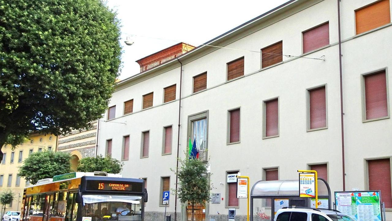 La sede centrale dell’istituto tecnico commerciale Pacini