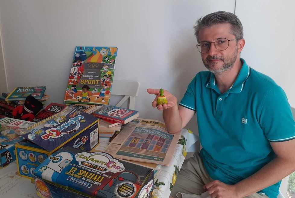 La passione diventa un lavoro Federico e l’amore per i giochi 
