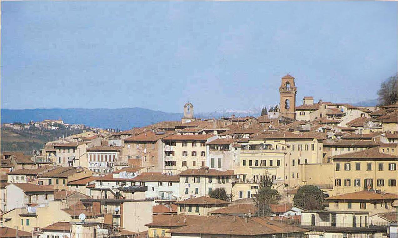 Una veduta di Castelfiorentino