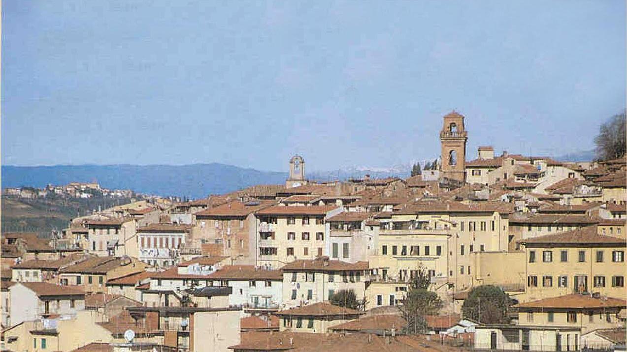 Una veduta di Castelfiorentino