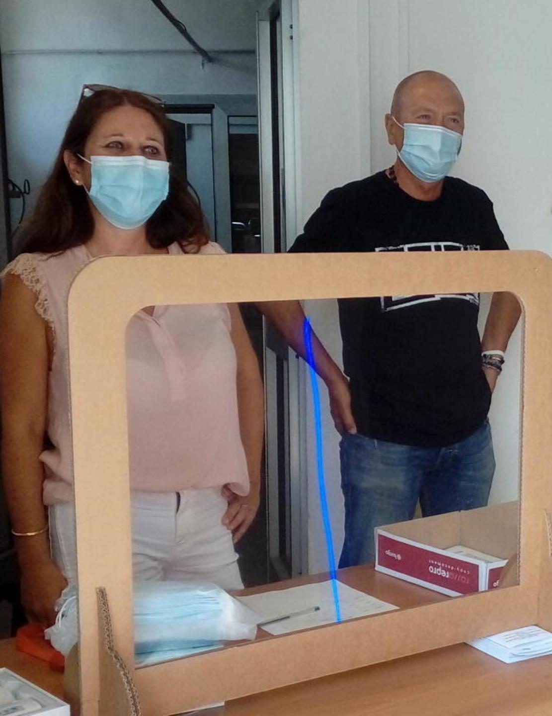 Il punto accoglienza dei candidati a Lettere e Scienze in via Consoli del Mare