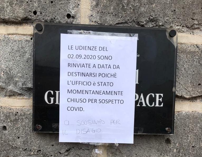 Oristano, chiuso l'ufficio del giudice di pace: sospetti casi di Covid 