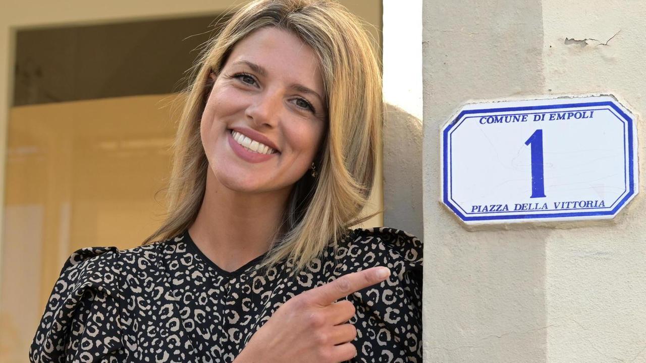 Ilaria Gallo, 31 anni, ha aperto un negozio di abbigliamento in piazza della Vittoria 1
