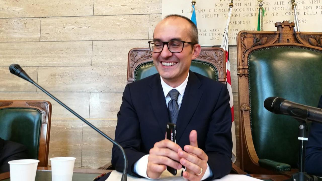 Il sindaco di Cagliari Paolo Truzzu