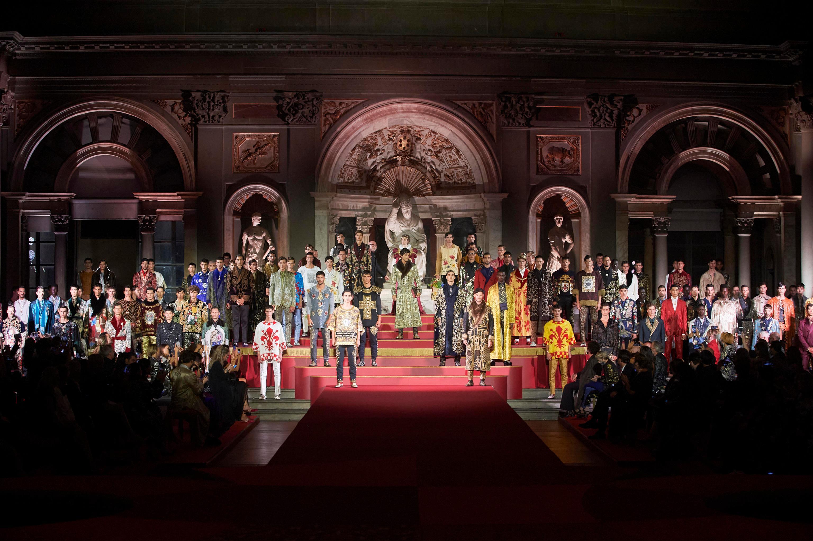 Gran successo per Dolce & Gabbana a Firenze